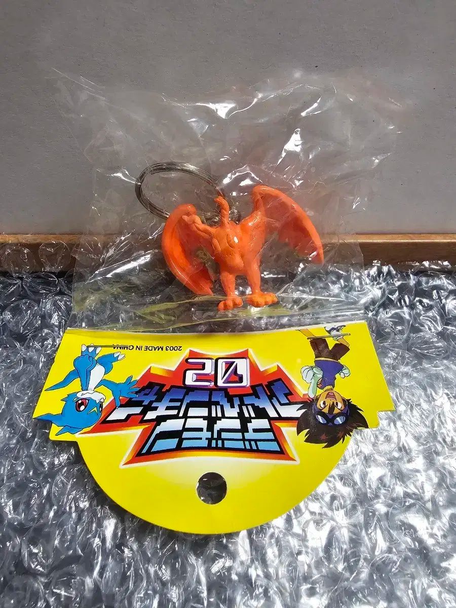 送料無料，SALE レトロ文具 デジタルモンスター アドベンチャー バドラモン ミニフィギュア キーホルダー 2003年版 未開封品 その他