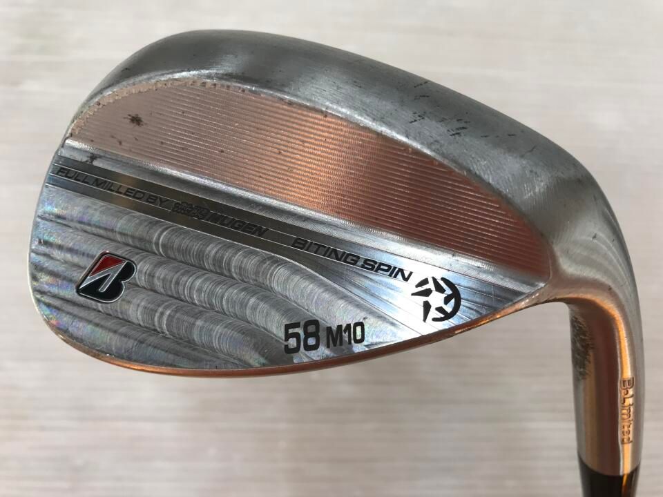 B-Limited BITING SPIN FULL MILLED 58 S NSプロMODUS3TOUR 115 ウェッジ ブリヂストン 最短