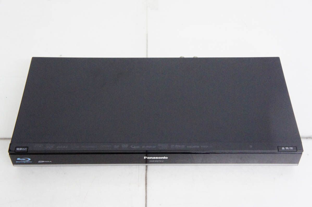 Panasonicパナソニック HDD搭載ハイビジョンブルーレイディスクレコーダー 3D対応 HDD500GB DMR-BWT510-K