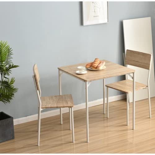 人気商品 オーエスジェイ OSJ 四角 ダイニング 3点セット ダイニングテーブル ダイニングセット ブラウン テーブル幅70 2人掛け