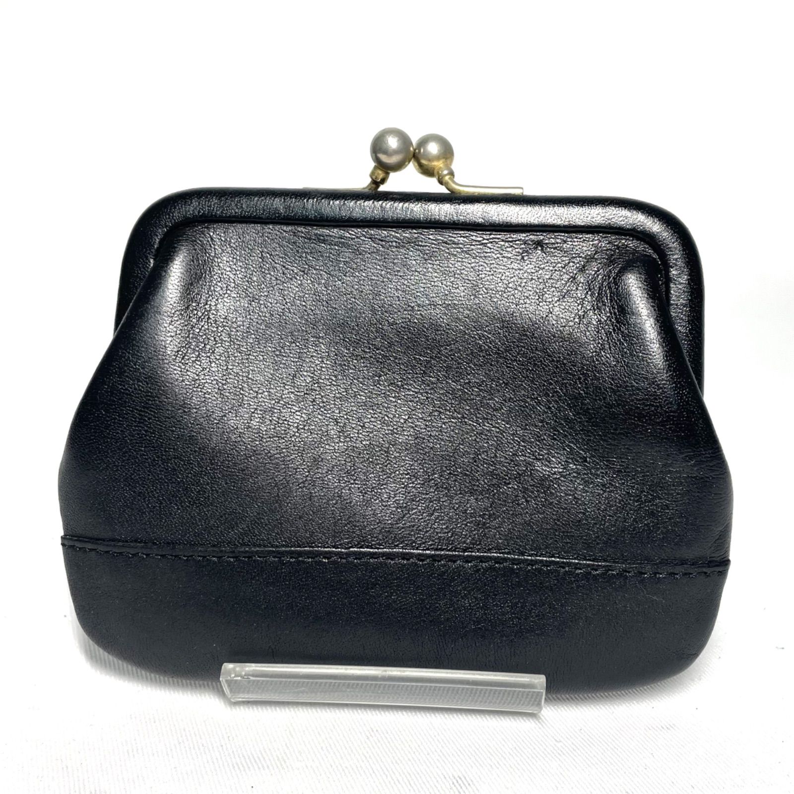 COACH オールドコーチ がま口 コインケース 小銭入れ 財布 ブラック