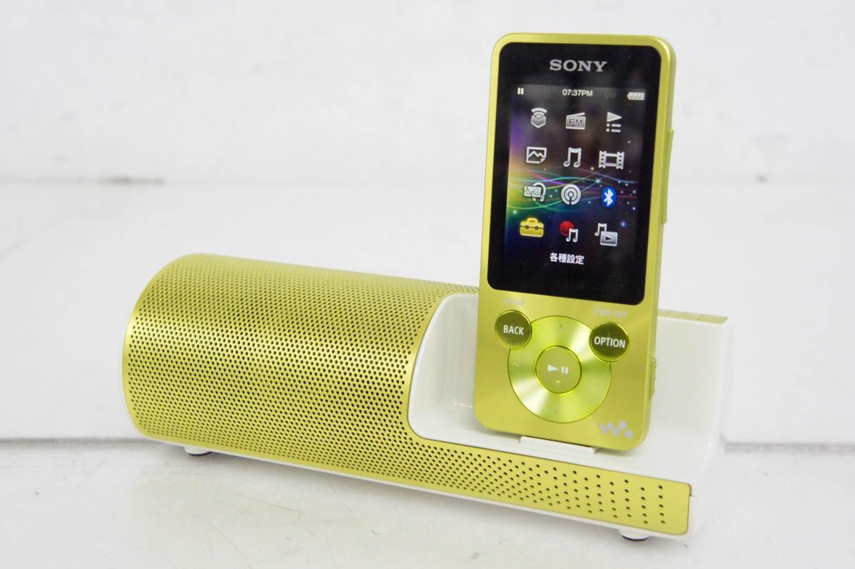 SONYソニー WALKMANウォークマン S780シリーズ 8GB NW-S784K 8GB スピーカー付き