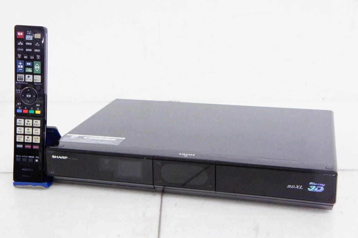 SHARPシャープ ブルーレイディスクレコーダー AQUOSアクオス HDD320GB BD-HDS63 ブルーレイ3Dディスク対応