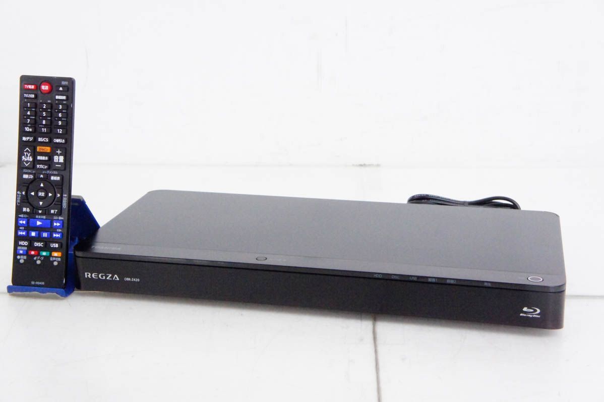 東芝TOSHIBA ブルーレイレコーダー DBR-Z420 Wチューナー レグザブルーレイ HDD1TB