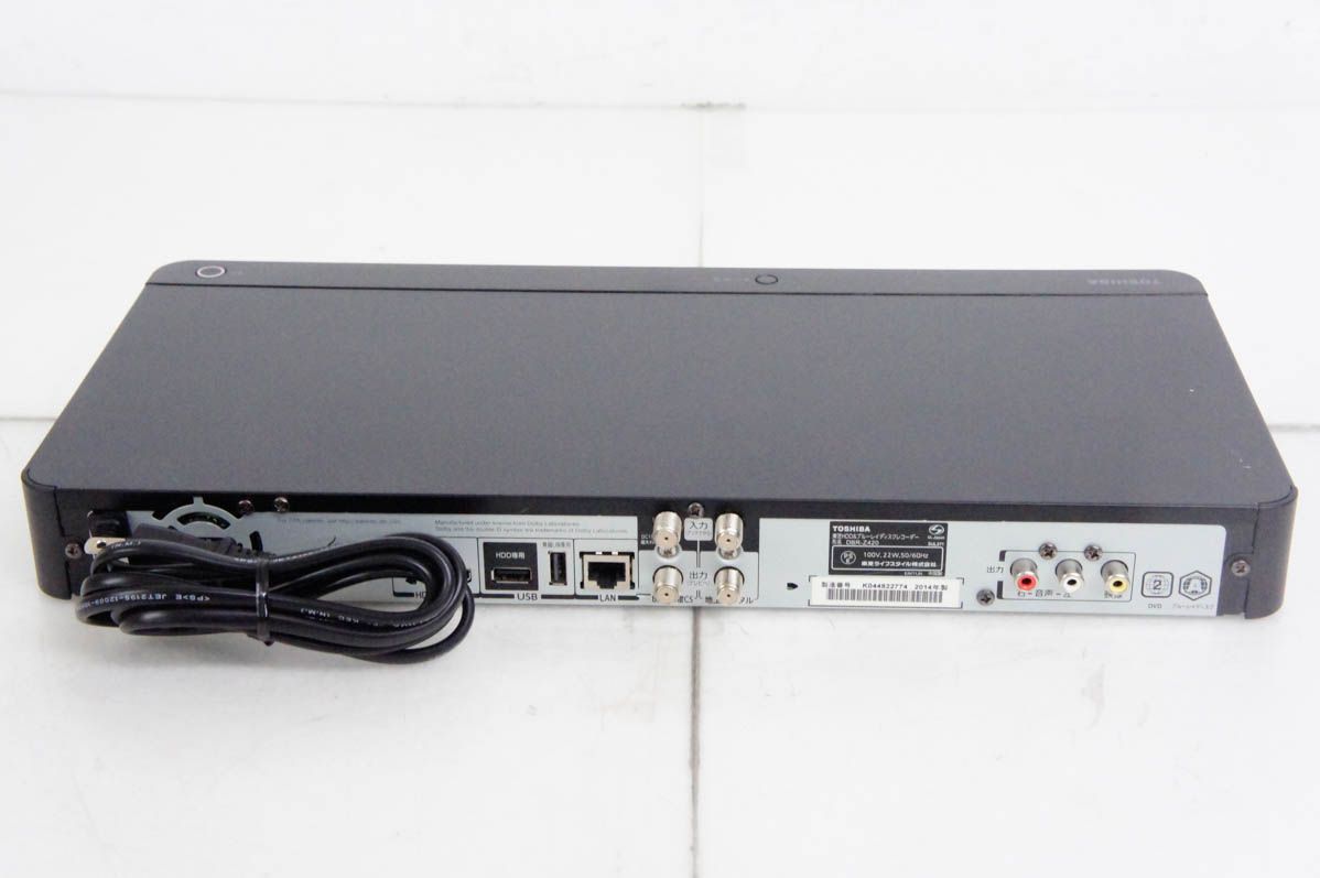  東芝TOSHIBA ブルーレイレコーダー DBR Z 420 Wチューナー レグザブルーレイ HDD 1 TB ブルーレイレコーダー レコーダー
