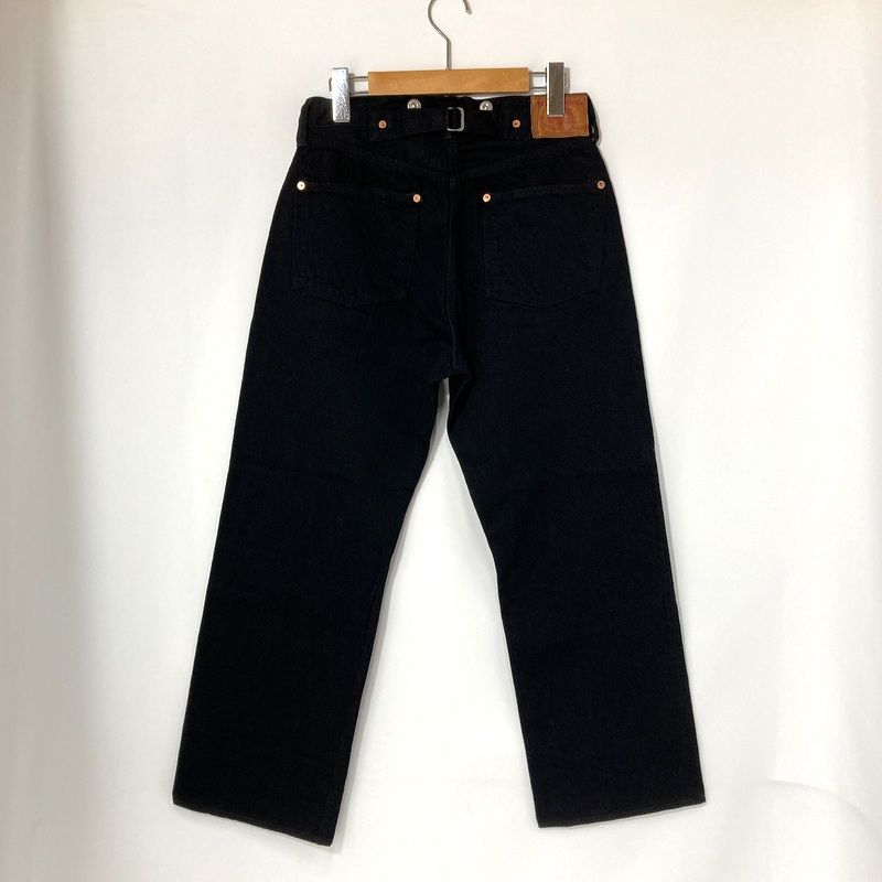 TCBjeans TCBジーンズ デニムパンツ ジーンズ Gパン ブラックデニム 古着 メンズ W 31 ブラック ボトムス A 15077