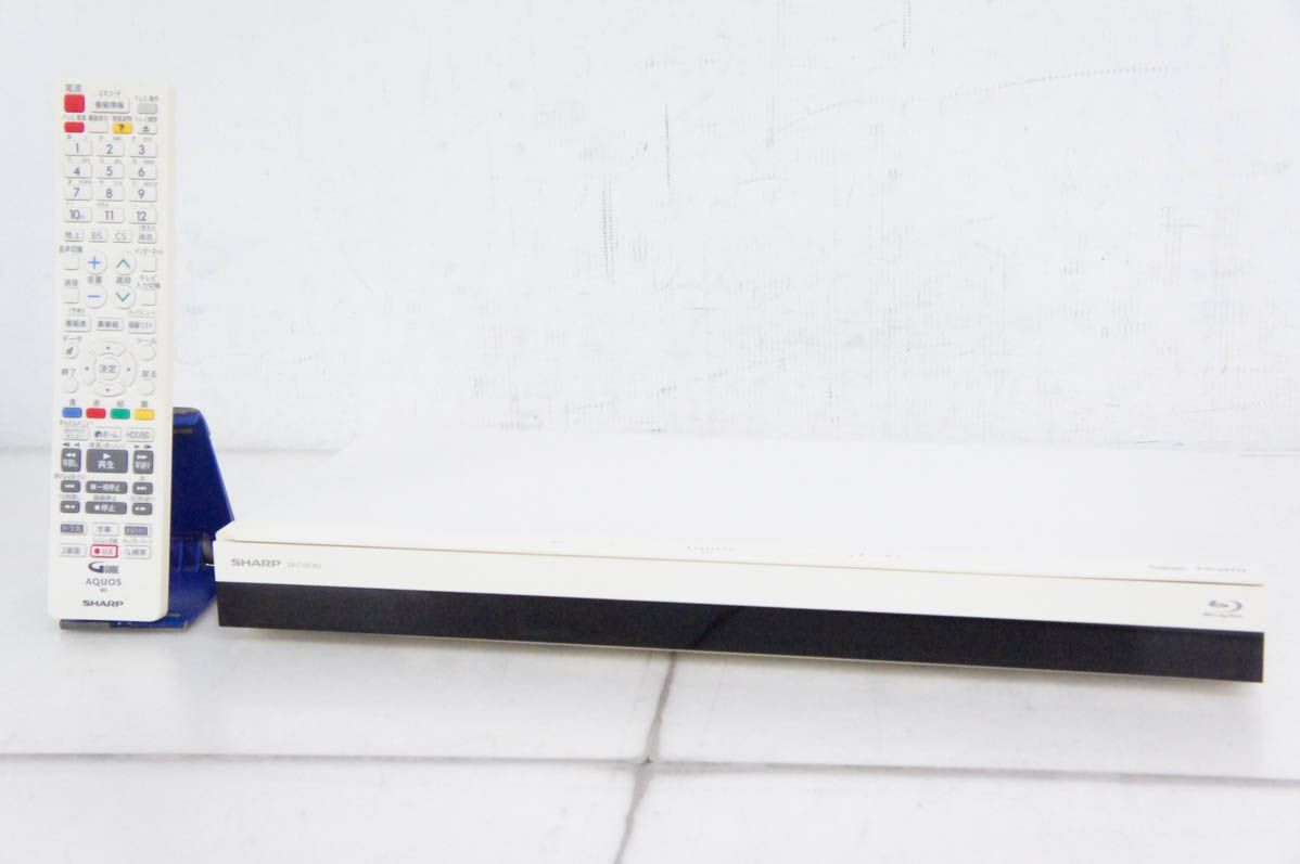 SHARPシャープ BDレコーダー AQUOSアクオスブルーレイ 2B-C10CW2 ダブルチューナー 1TB