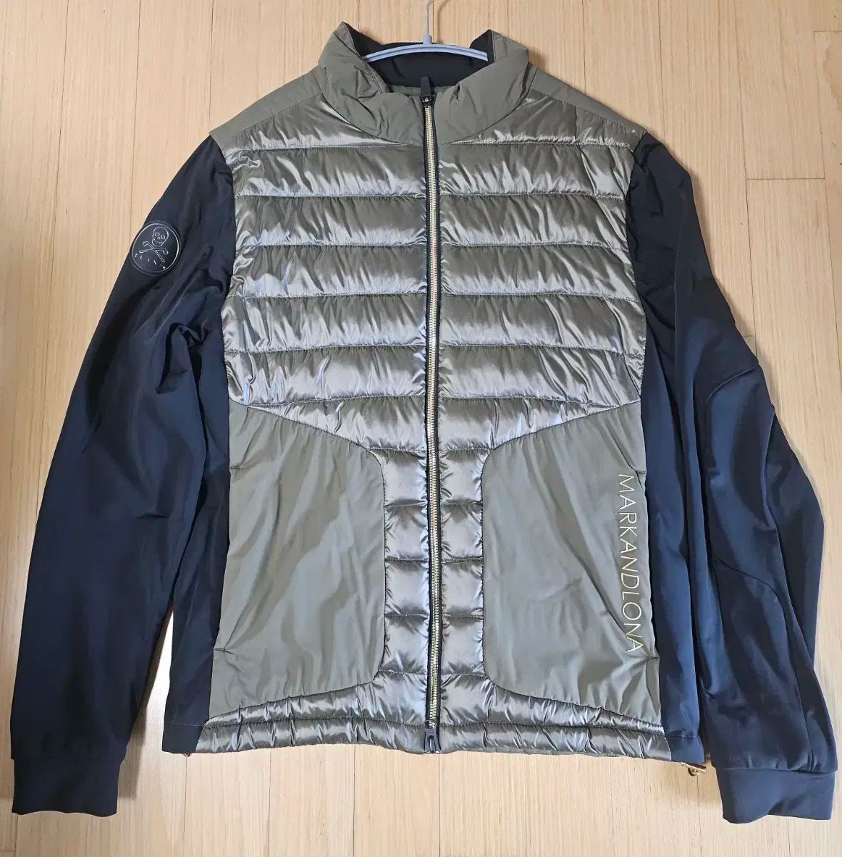 MARK - LONA マークアンドロナ メンズ グースダウン アウター ジップアップカーディガン