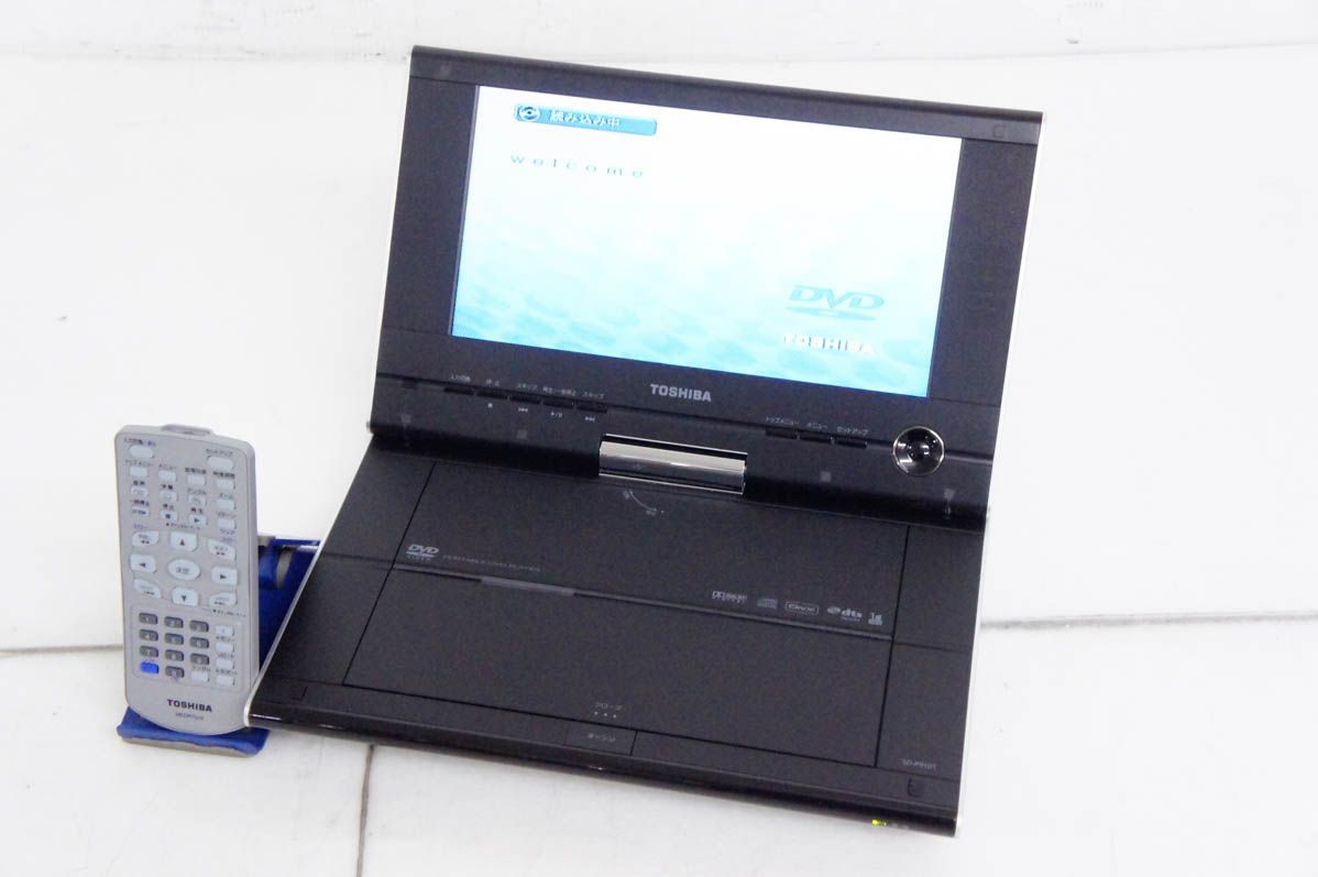 東芝TOSHIBA 9V型ポータブルDVDプレーヤー SD-P91DT