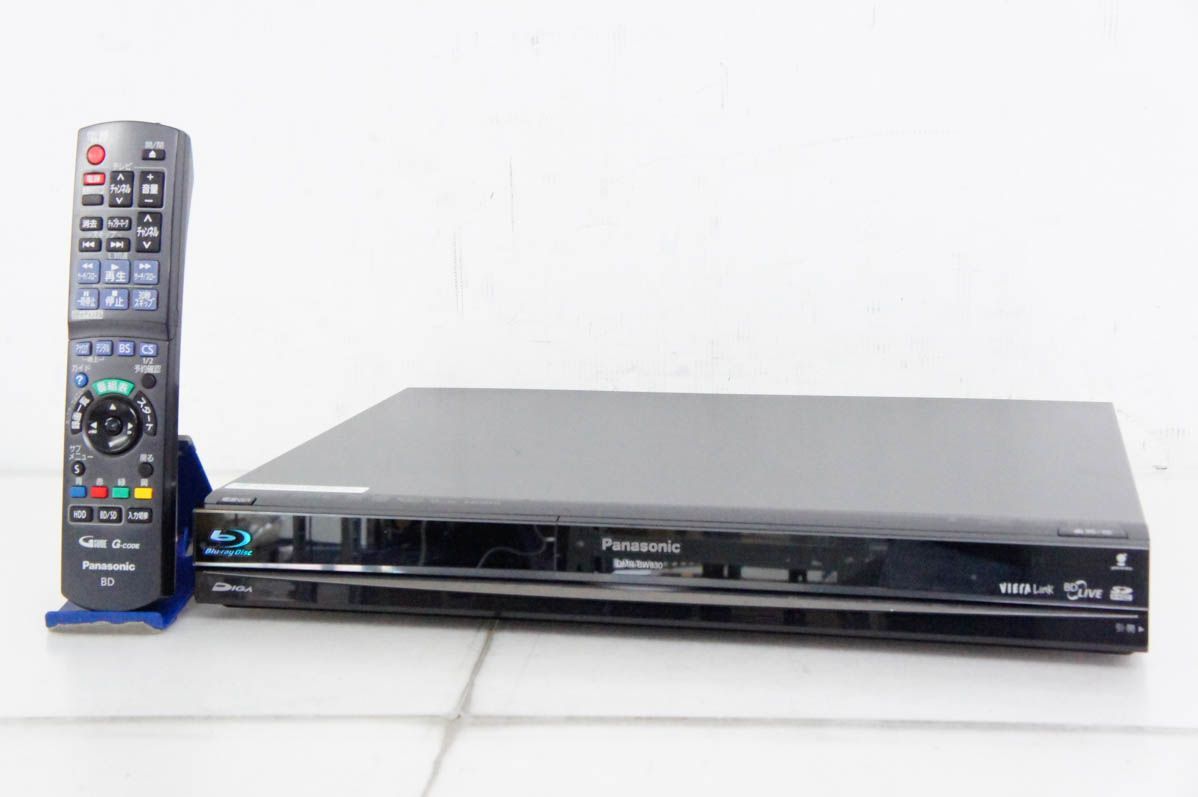Panasonicパナソニック ハイビジョンブルーレイディスクレコーダー DMR-BW830 DIGAブルーレイディーガ HDD500GB
