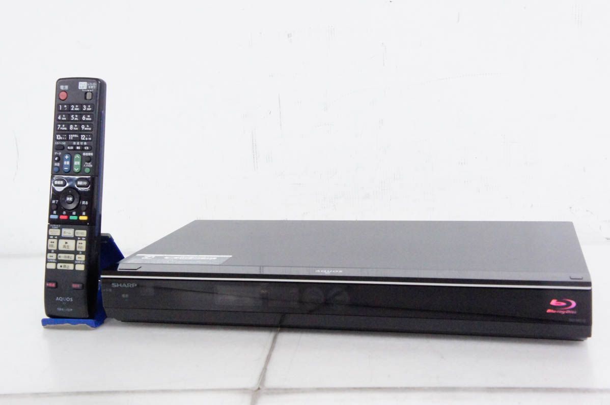 SHARPシャープ ブルーレイディスクレコーダー AQUOSアクオスブルーレイ HDD500GB Wチューナー BD-W510