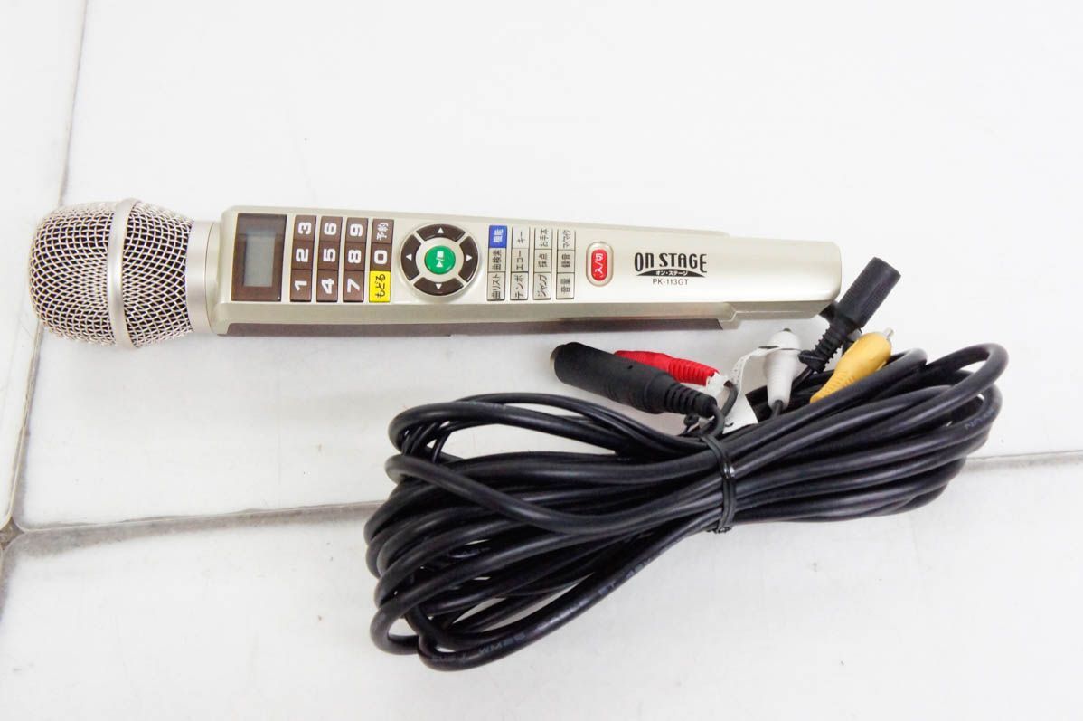ON STAGE オンステージ 家庭用カラオケ PK-113GT パーソナルカラオケ
