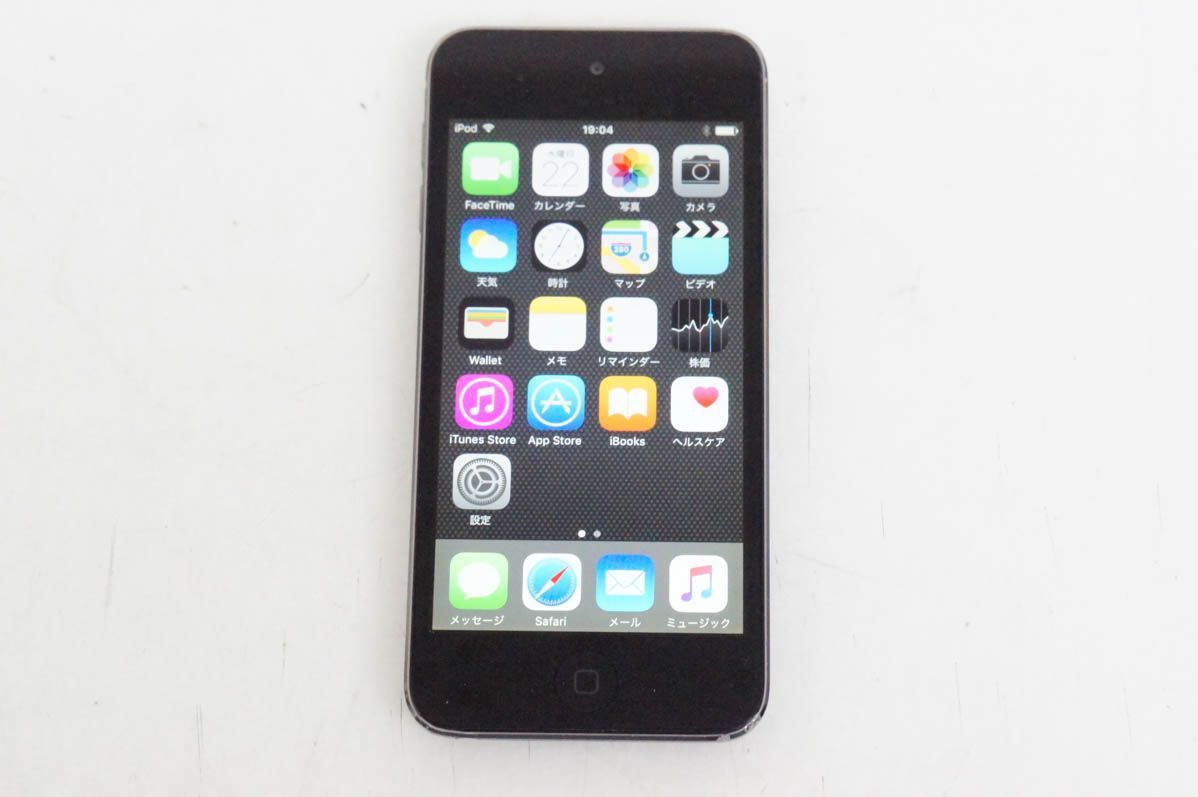 Appleアップル 第5世代 iPod touch 32GB スペースグレイ ME978J A