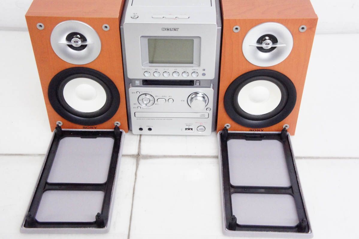 SONYソニー ウォークマン USB端子搭載オールインワンコンポ MDLP対応 CMT-M35WM