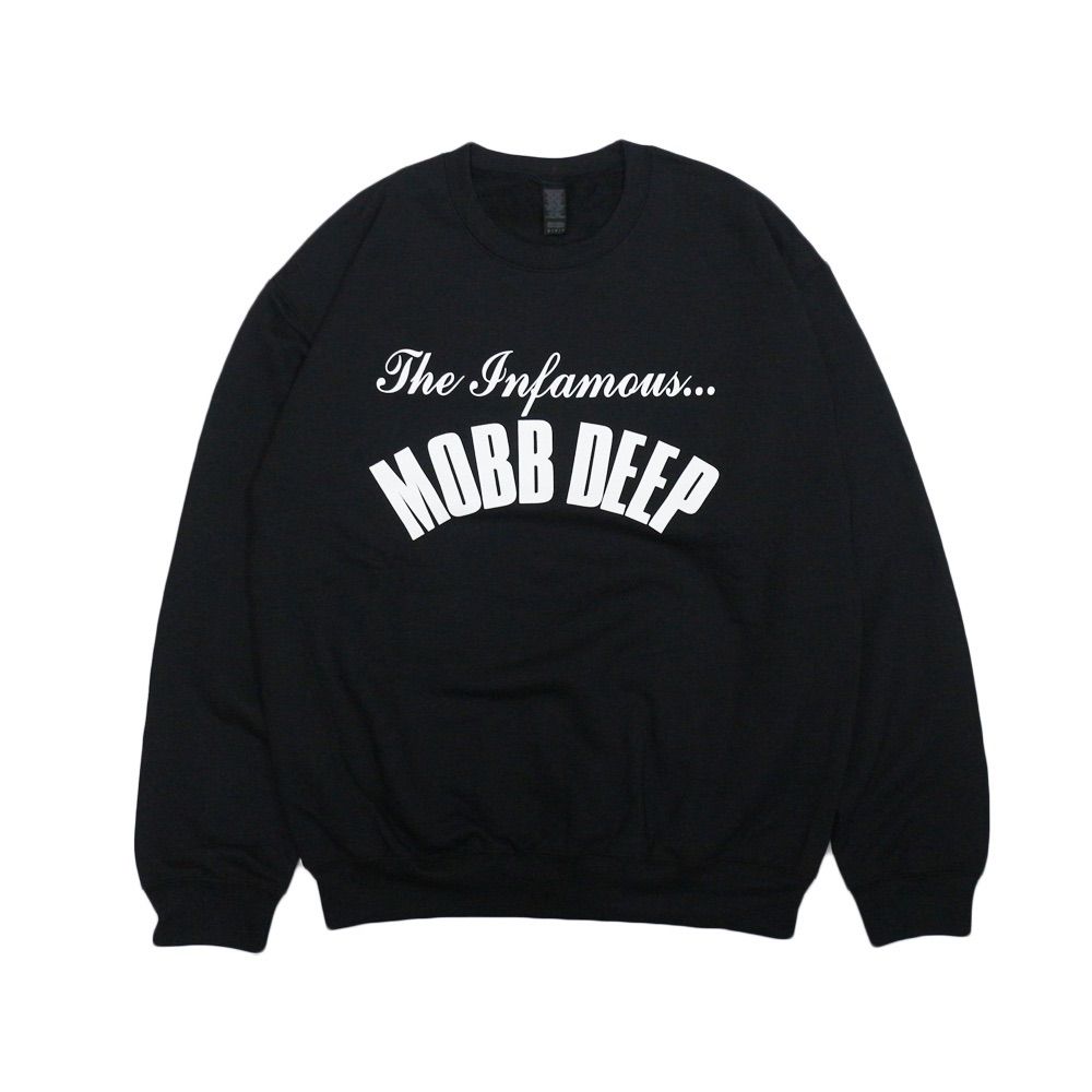 Mobb Deep Crewneck Sweat Black モブ ディープ クルーネックスウェット