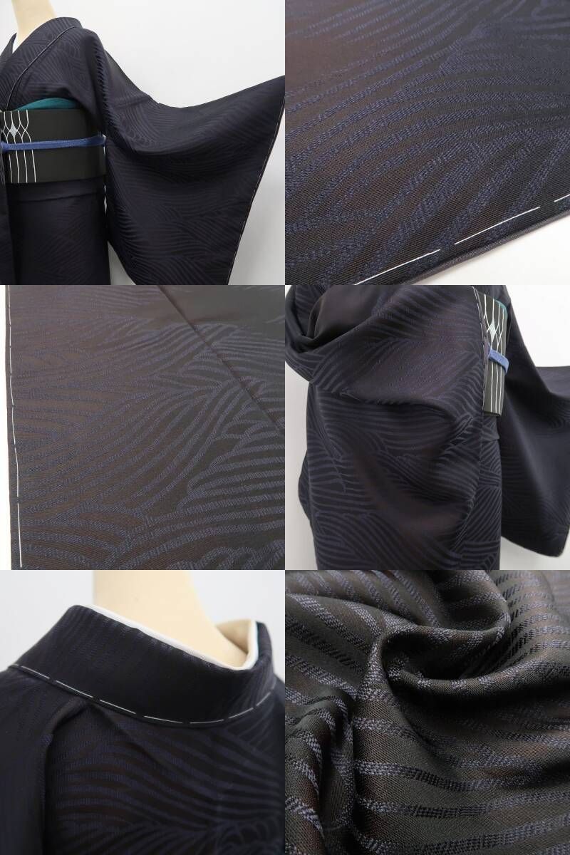 正絹 仕付け糸付