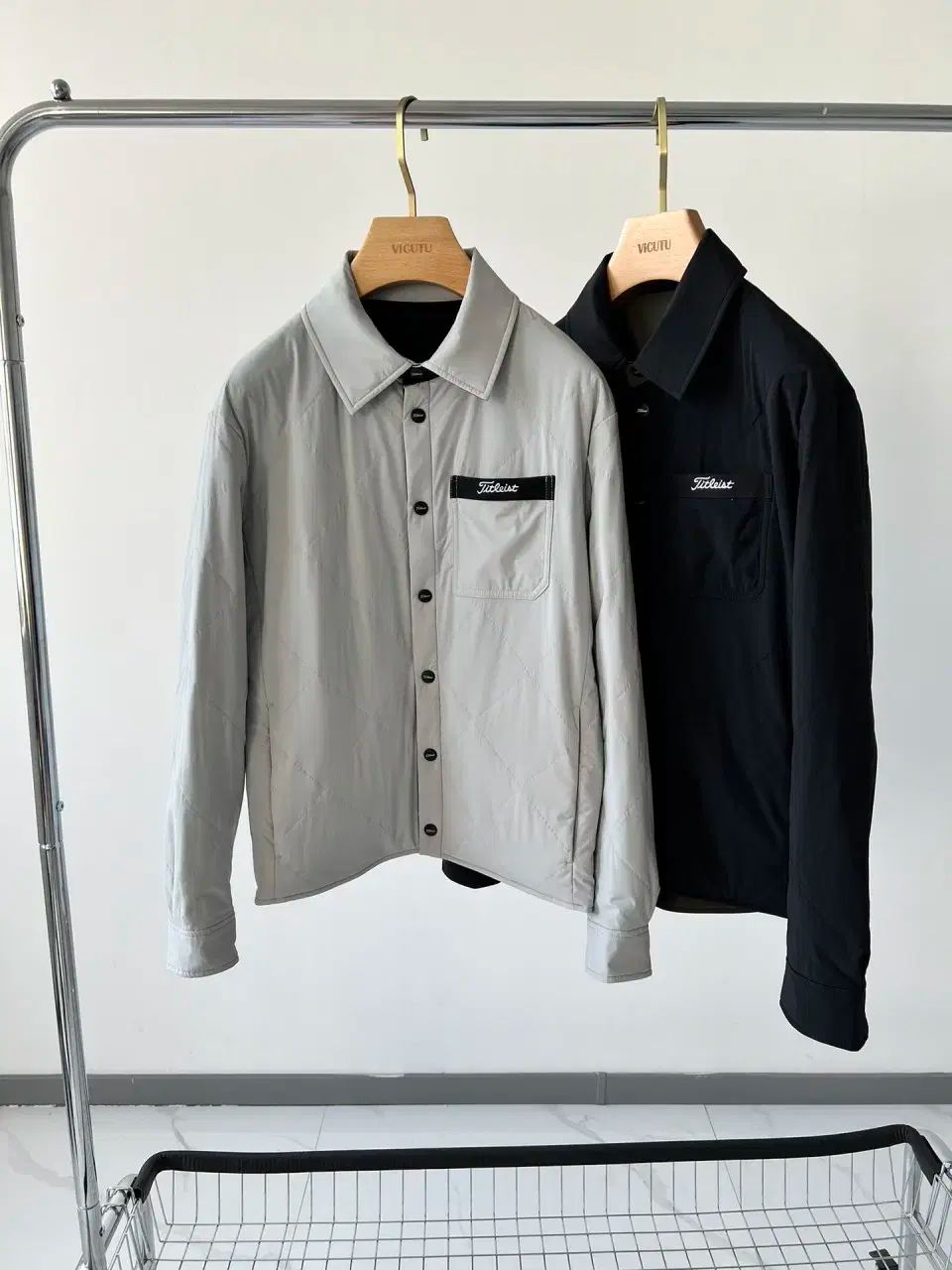 タイトリスト メンズゴルフ リバーシブル ジャケット