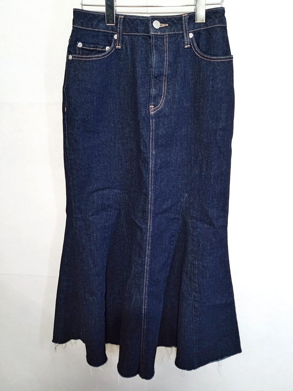 anuans アニュアンス マーメイドデニムスカート 1524221073 サイズＳ インディゴ M-5957