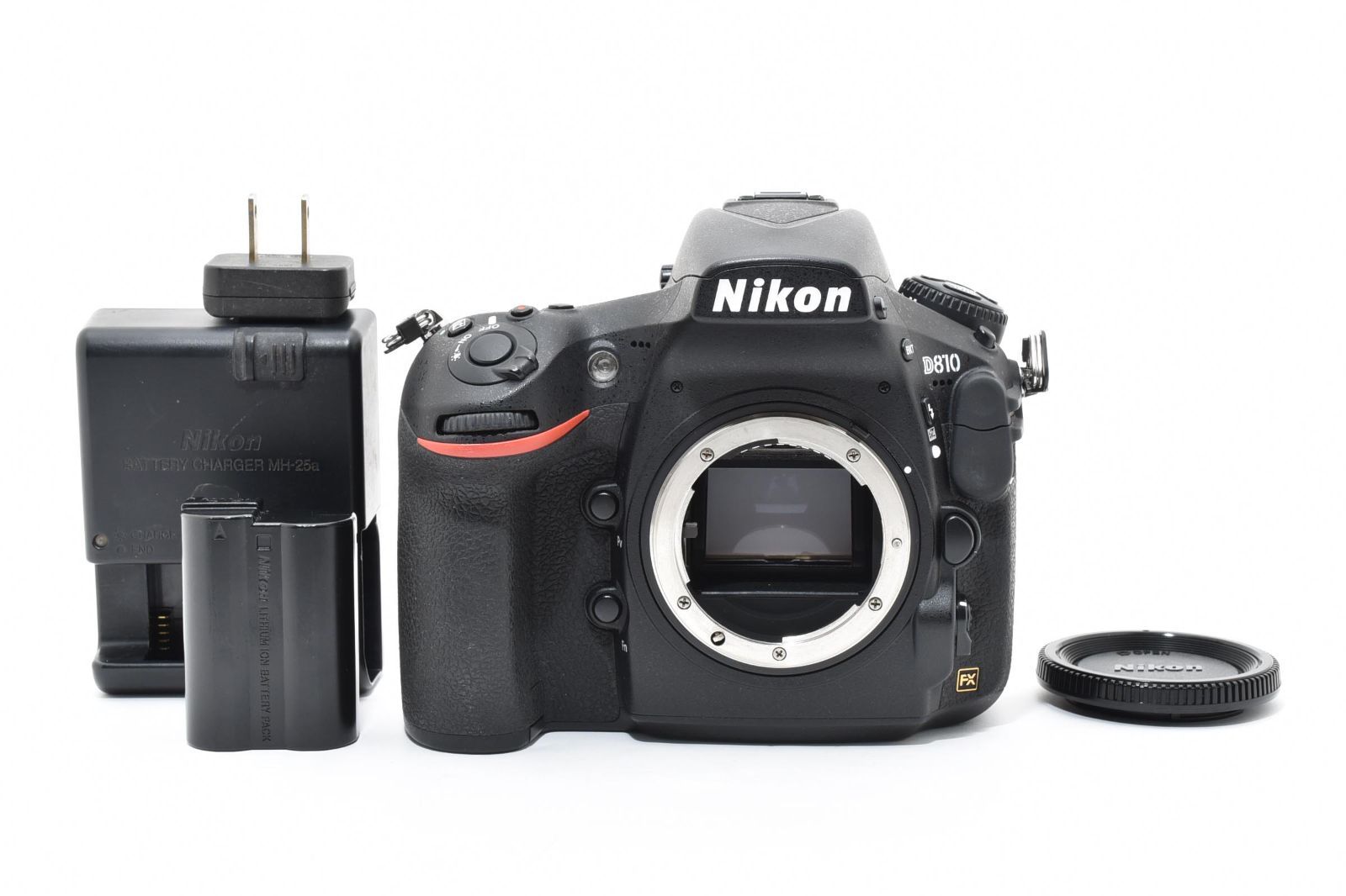 1727ショット 級 Nikon D810 ボディ バッテリーチャージャーセット