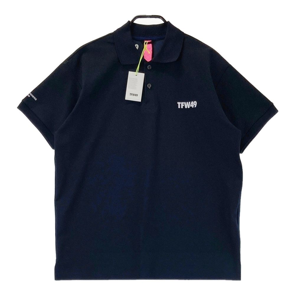 サイズ L TFW49 ティーエフダブリューフォーティーナイン モデル 半袖ポロシャツ ネイビー系 240101544908 ゴルフウェア メンズ ストスト
