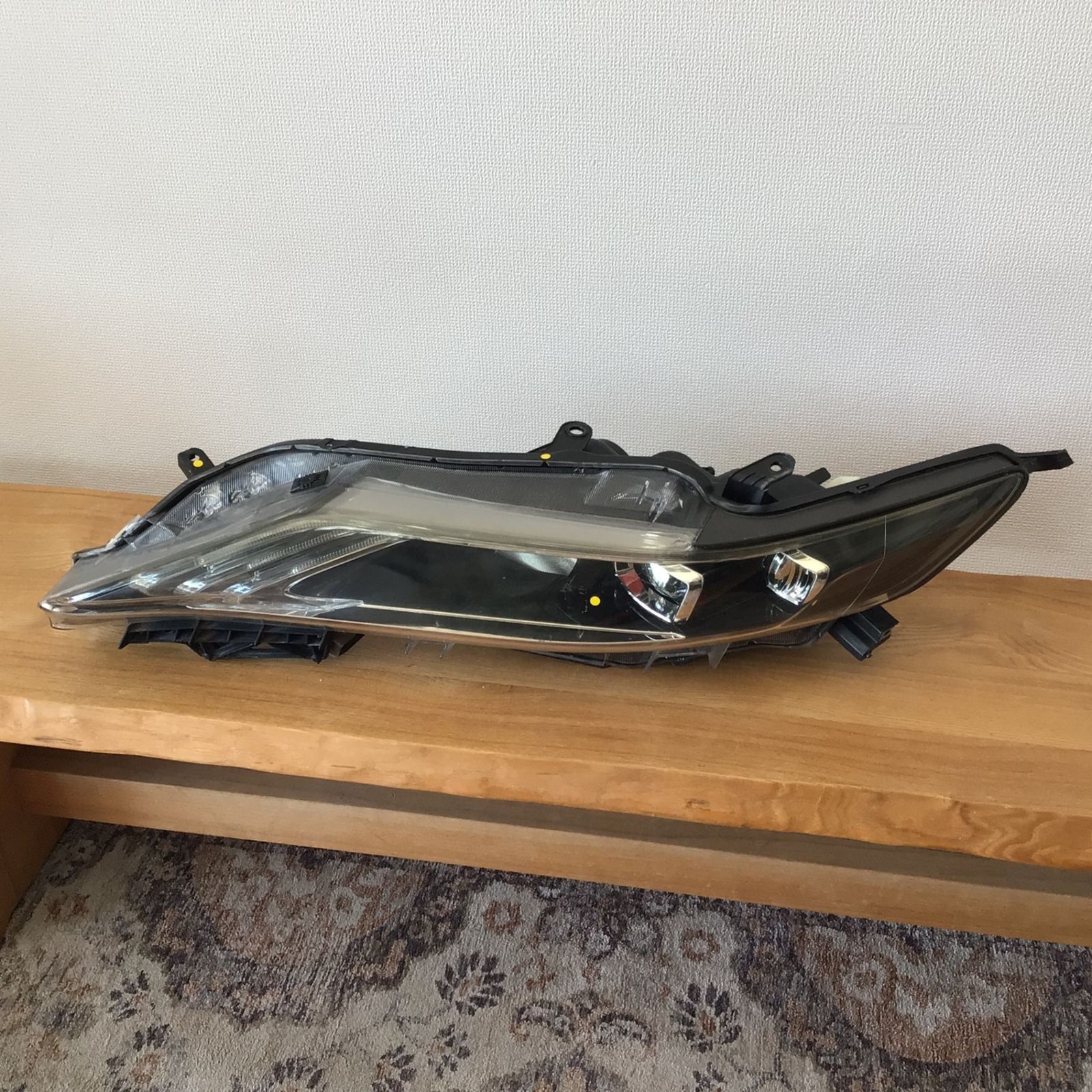 10493 動作品 TOYOTA トヨタ HARRIER ハリアー 60系 前期 純正 左 ヘッド ライト ランプ LED KOITO 48-147 打刻印