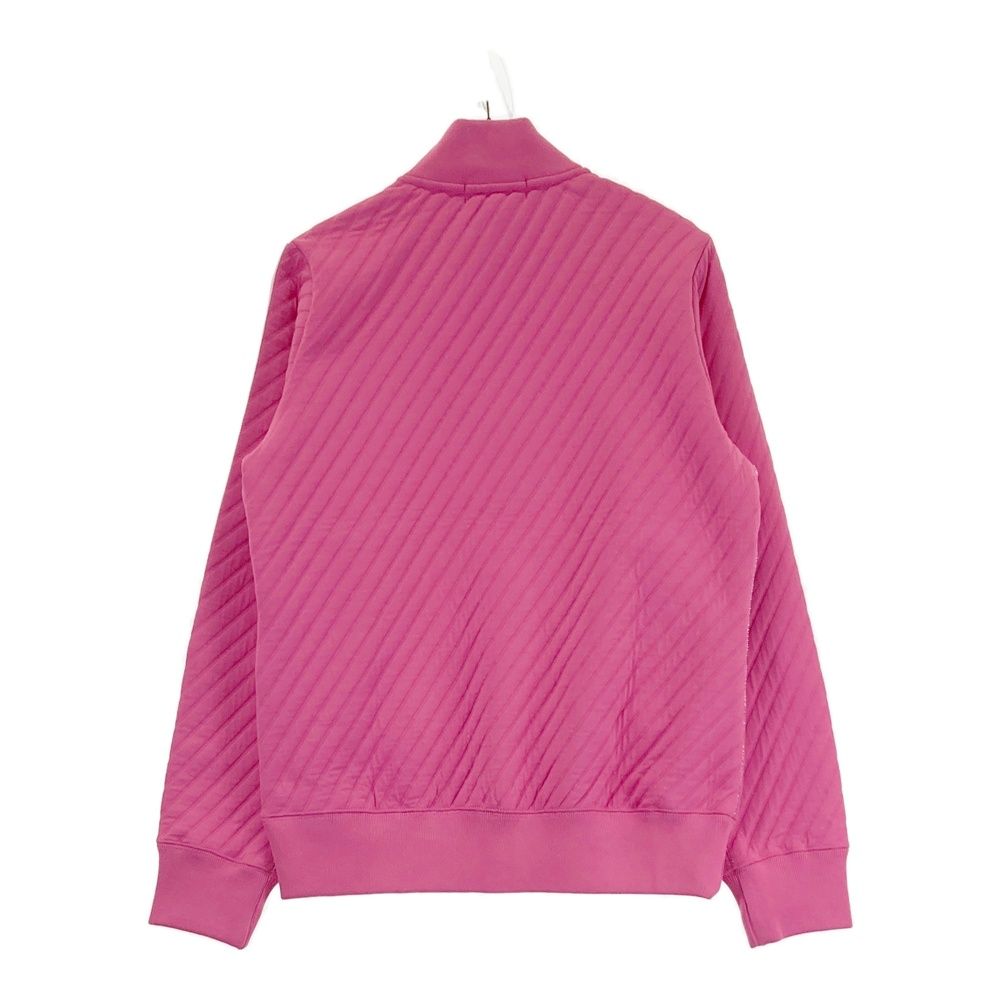 サイズ 2 DANCE WITH DRAGON ダンスウィズドラゴン キルティング ジップパーカー チビドラ ピンク系 240101546273 ゴルフウェア レディース ストスト