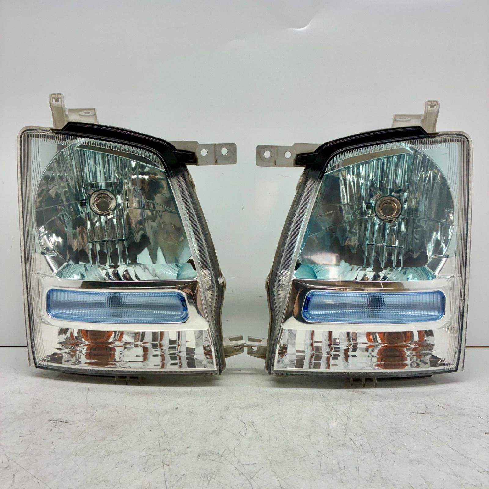 コーティング済 スズキ MH21S MH22S ワゴンR FX リミテッド 前期 ヘッドライト ランプ レンズ 左右セット LR koito 100-59054 P71638