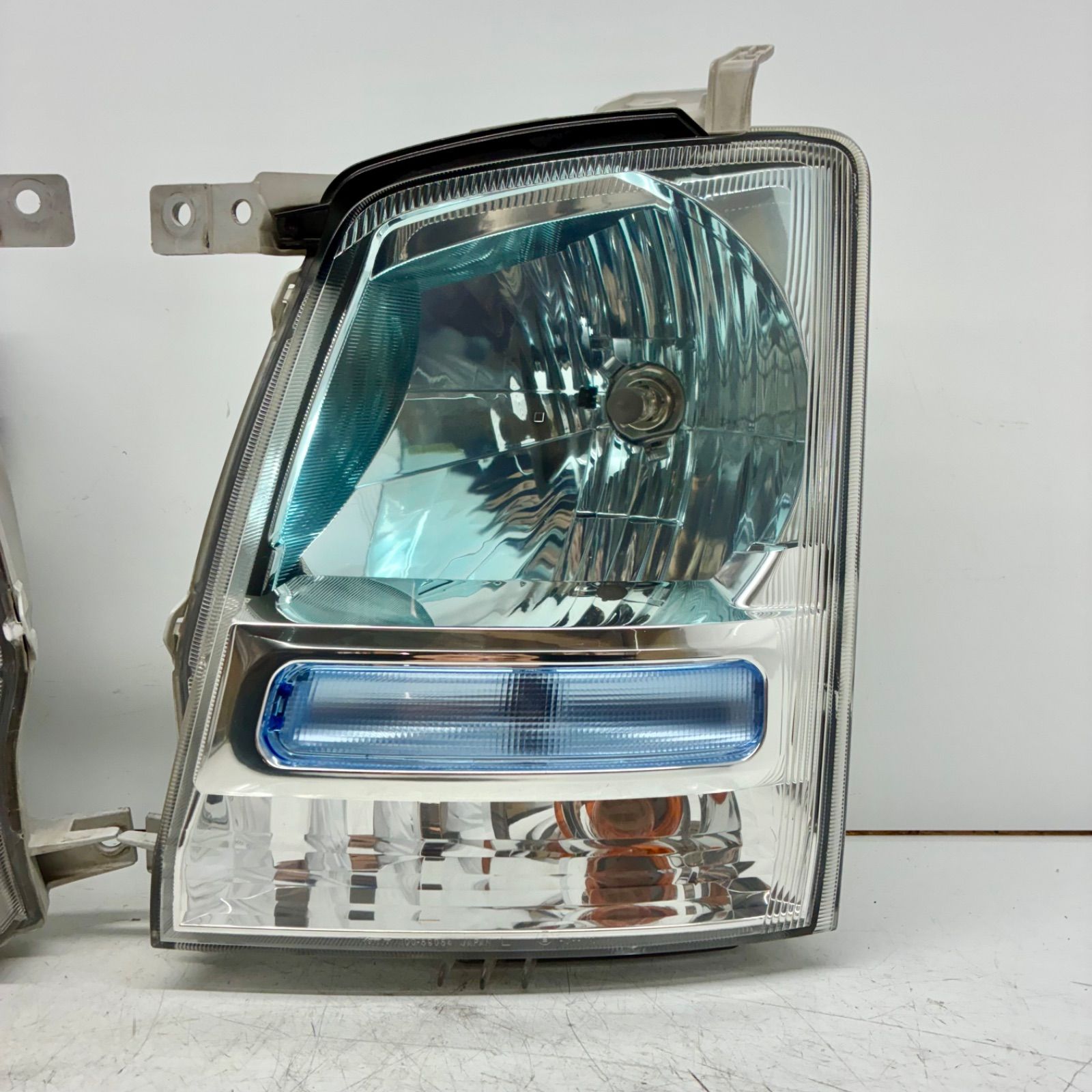 コーティング済 スズキ MH21S MH22S ワゴンR FX リミテッド 前期 ヘッドライト ランプ レンズ 左右セット LR koito 100-59054 P71638