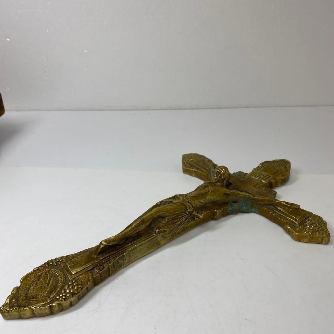 時代 古銅 キリスト像 仕立 616g トヒチサ 東さ7-0208 WWW_IBETON_RU