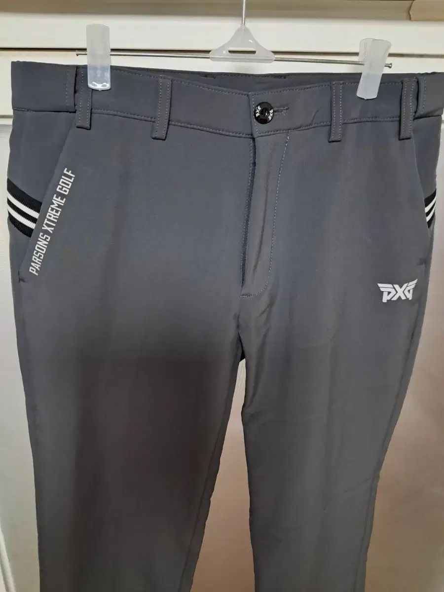 PXG ゴルフ メンズ 冬 起毛 ゴルフ ズボン グレー 32