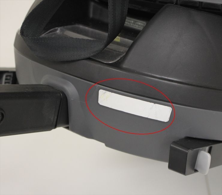 コンビ製チャイルドシート ISOFIX取付け