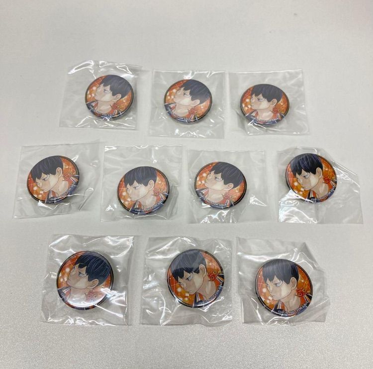 ①ハイキュー　影山飛雄　選べる缶バッジ　セット　Jヒーロー夏祭り　50周年記念 ハイキュー!! 影山飛雄 選べる缶バッジ 10個セット Jヒーロー夏祭り 50