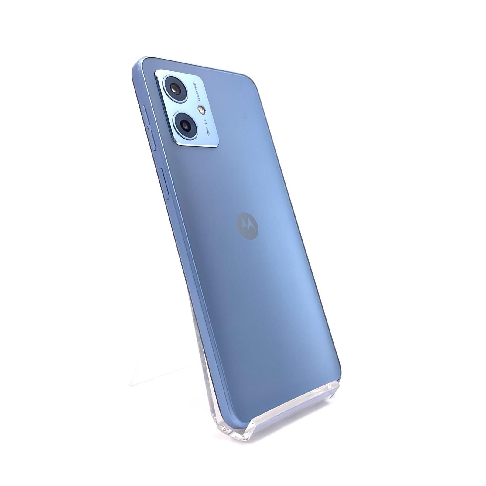 安い Motorola moto g 64 5G 128GB シルバーブルー SIMフリー