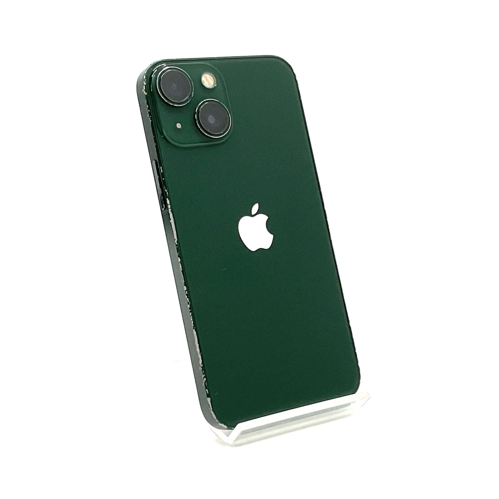 iPhone 13 mini 256GB グリーン 楽天モバイル 白ロム 78%【難有 
