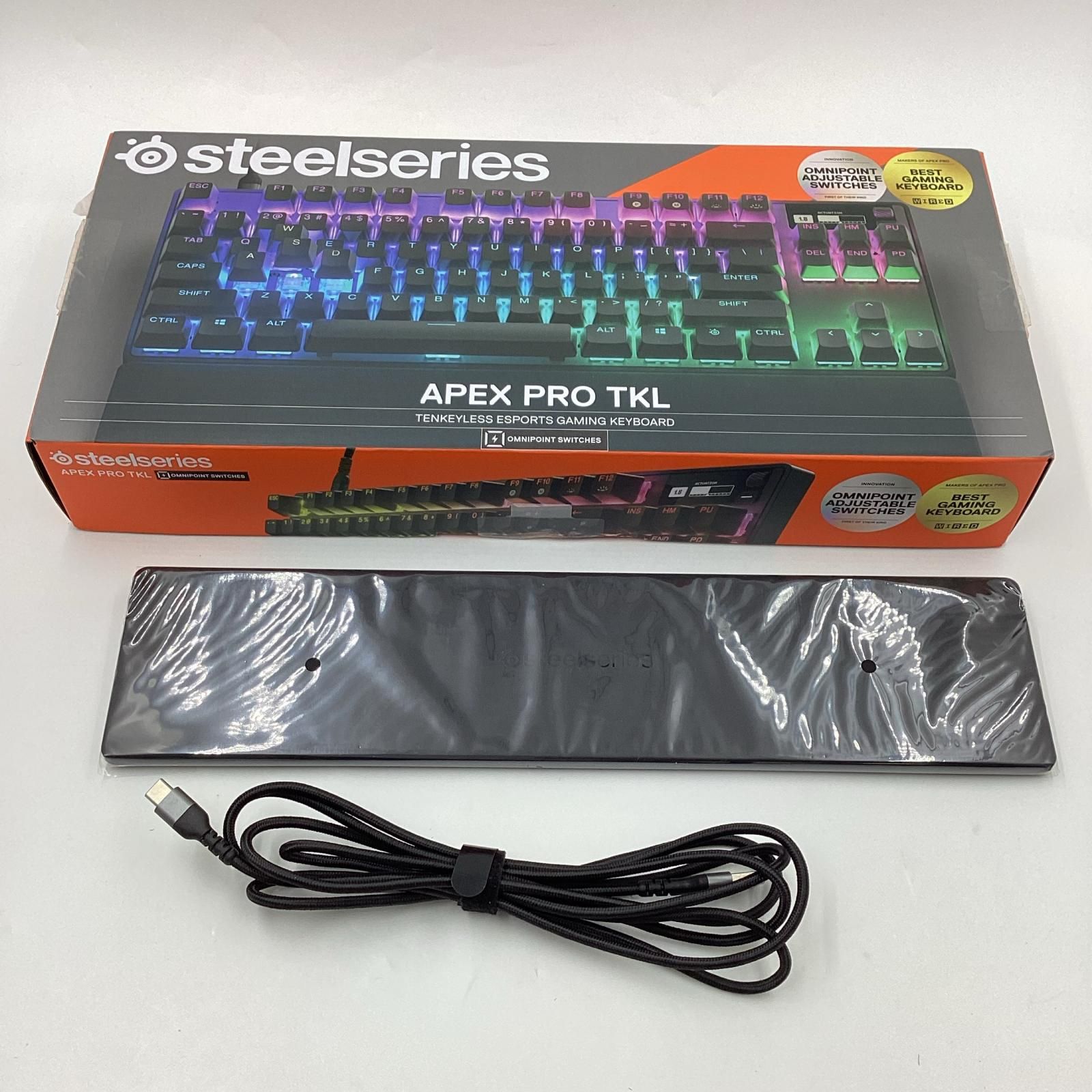 SteelSeries Apex Pro TKLメカニカルゲーミングキーボード ゲーミング