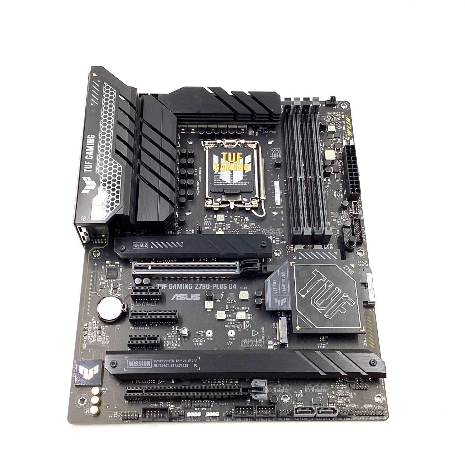 ASUS マザーボード TUF GAMING Z790-PLUS D4 90MB1CQ0-M0JAY0 動作 済 全額返金保証 最速発送