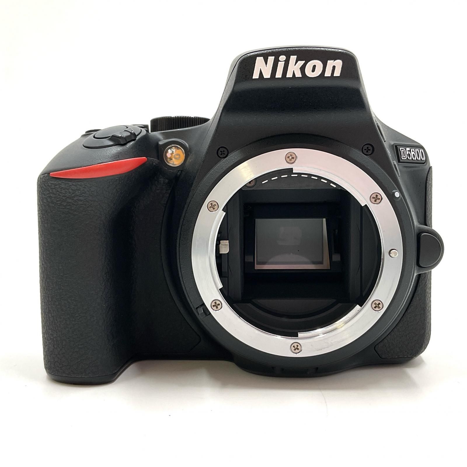 全額返金保証 最速発送 Nikon デジタル一眼 D5600 ダブルズームキット ブラック 動作 済