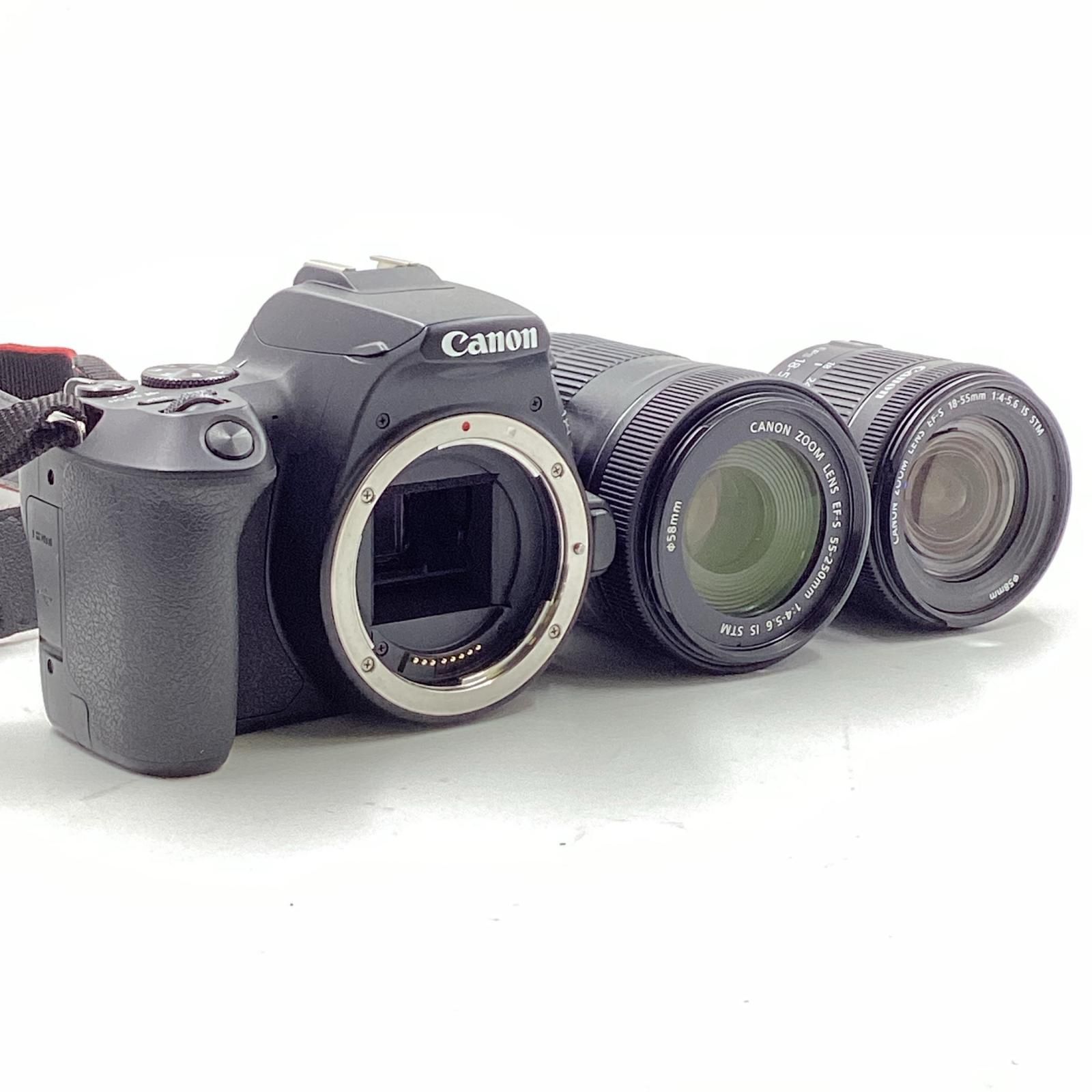 Canon デジタル一眼 EOS Kiss X 10 ダブルズームキット ブラック