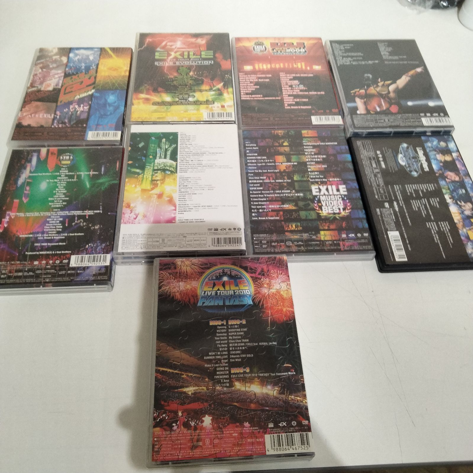 N-6463] EXILE ライブDVD 9点セット - メルカリ