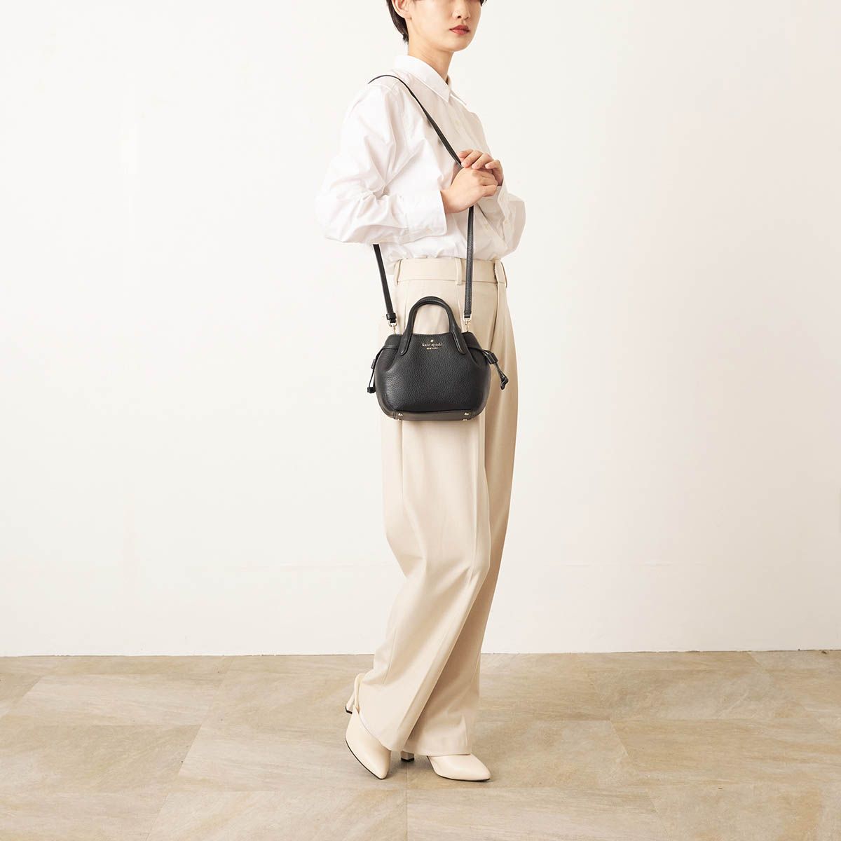 新品 ケイトスペード kate spade ハンドバッグ ミニ サッチェル 