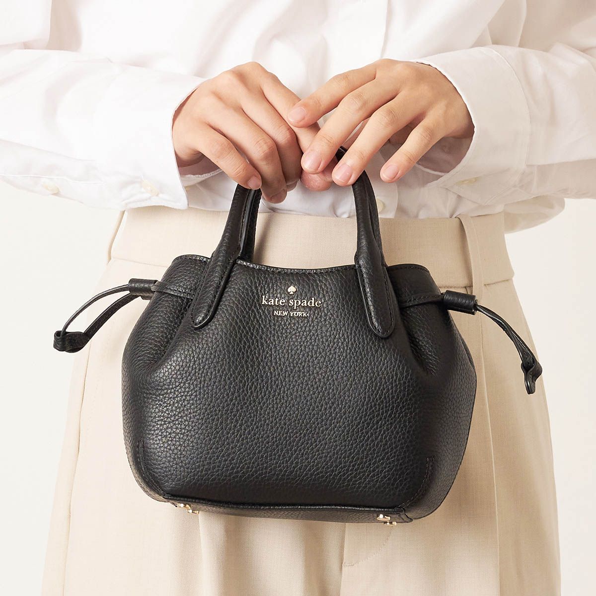 新品 ケイトスペード kate spade ハンドバッグ ミニ サッチェル 