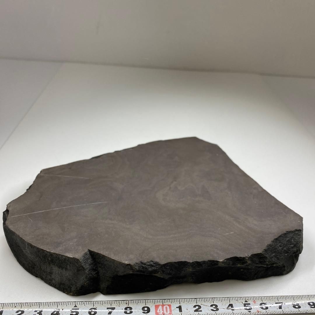  硯石 . .2㎝ 1602 g タルオ 東な7-0209 アンティーク雑貨 美術品 アンティーク コレクション