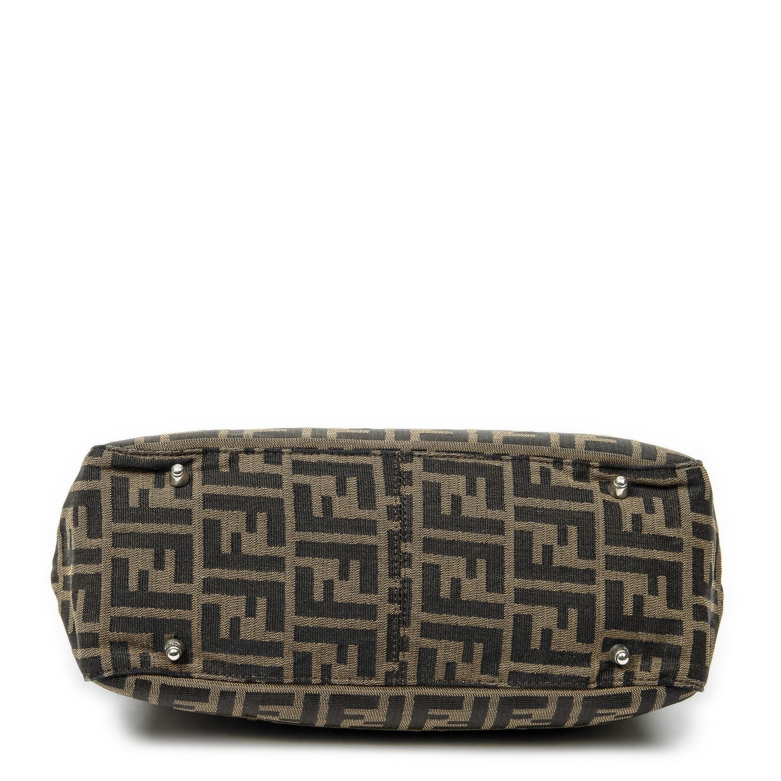 フェンディFFトートブラウン