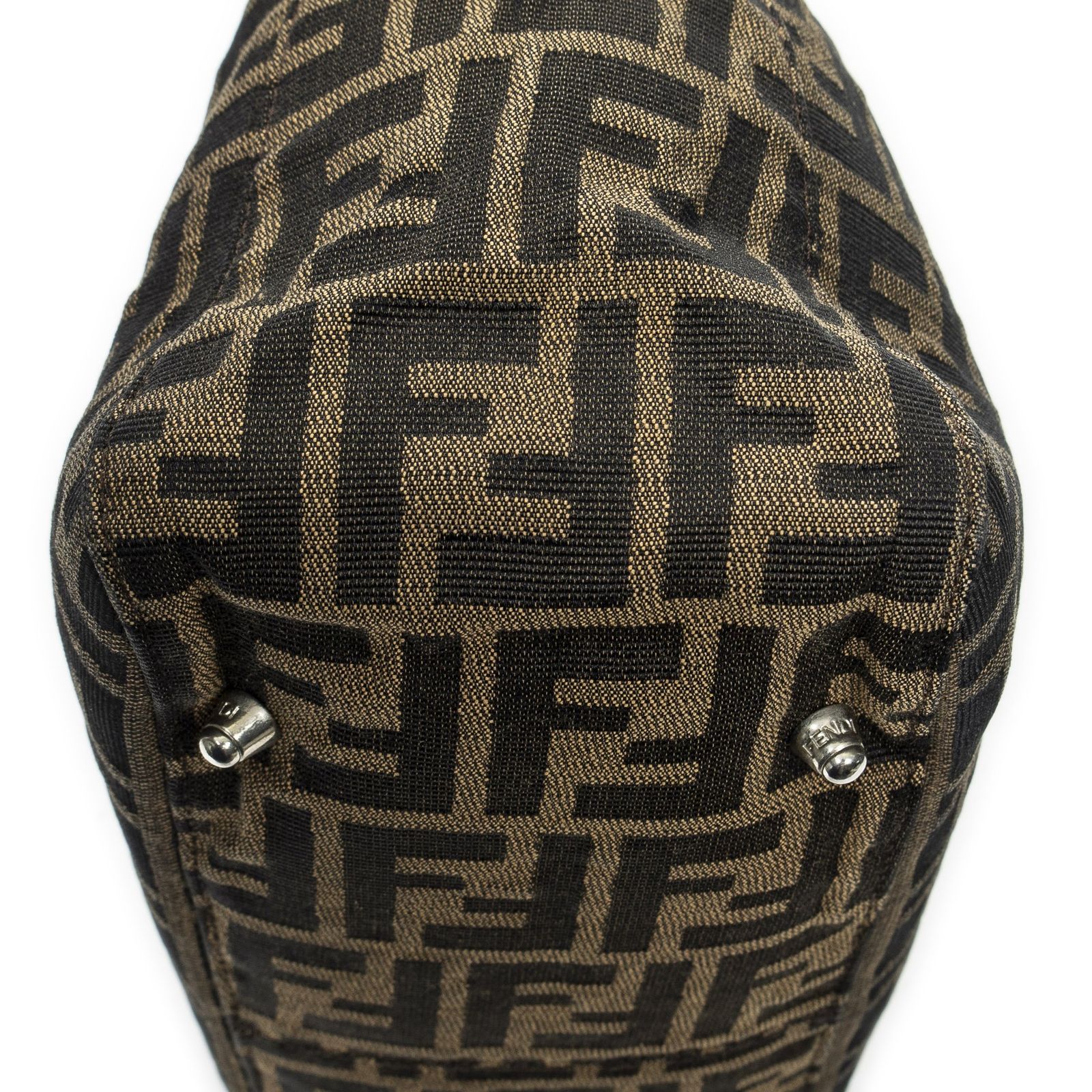 フェンディFFトートブラウン