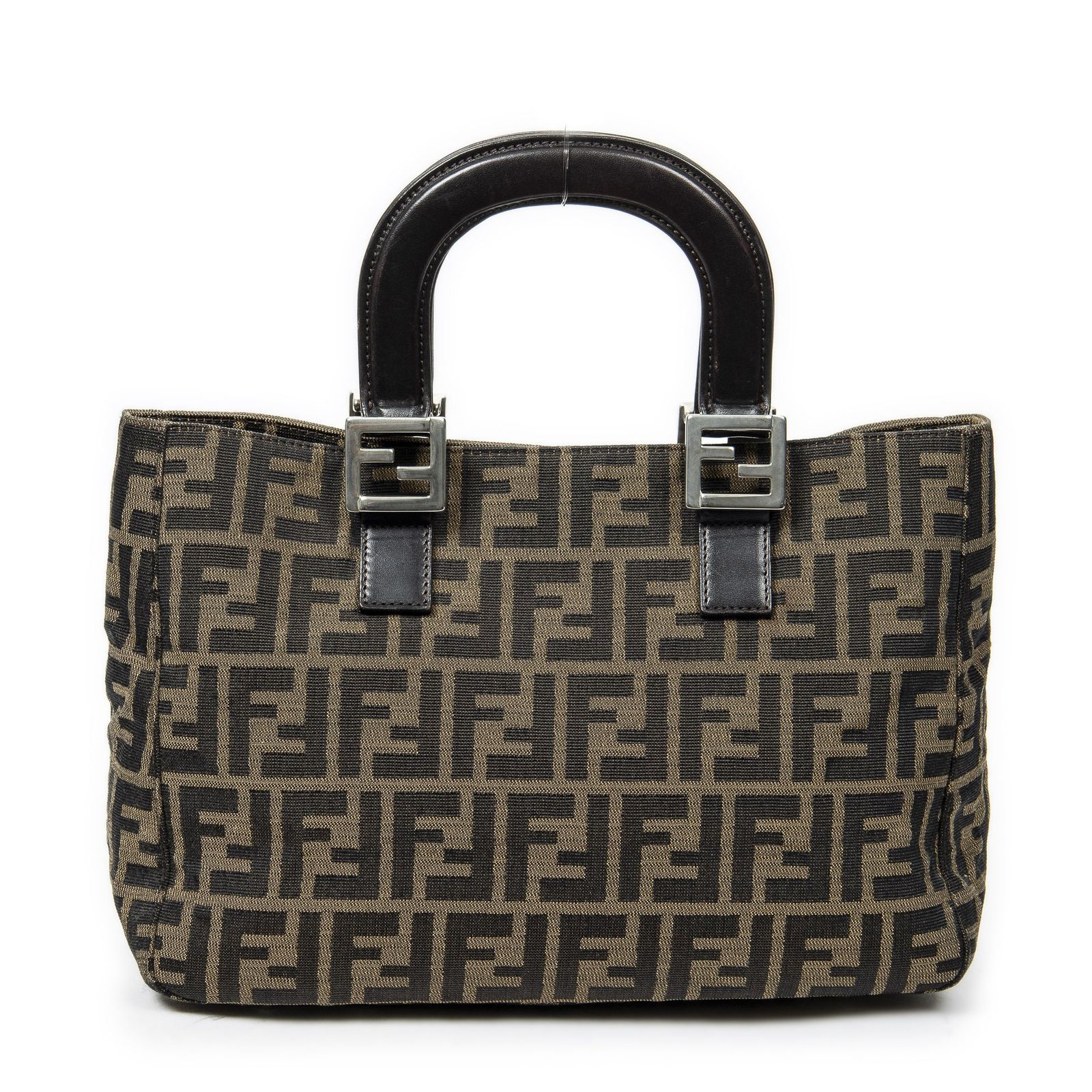 FENDI フェンディFFトートブラウン ブラックズッカキャンバスA NEXPOTALLINN_EU