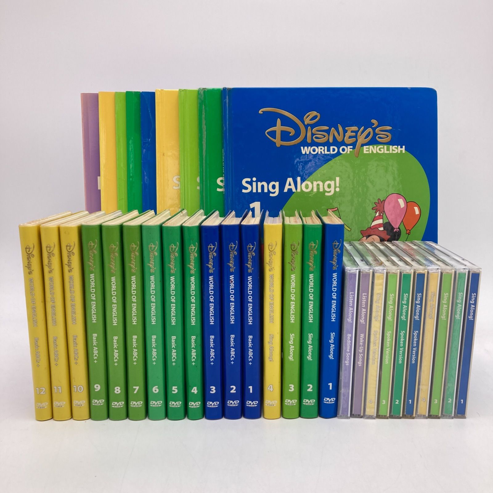 シングアロングセット ストレートプレイDVD ディズニー英語システム DWE 903681