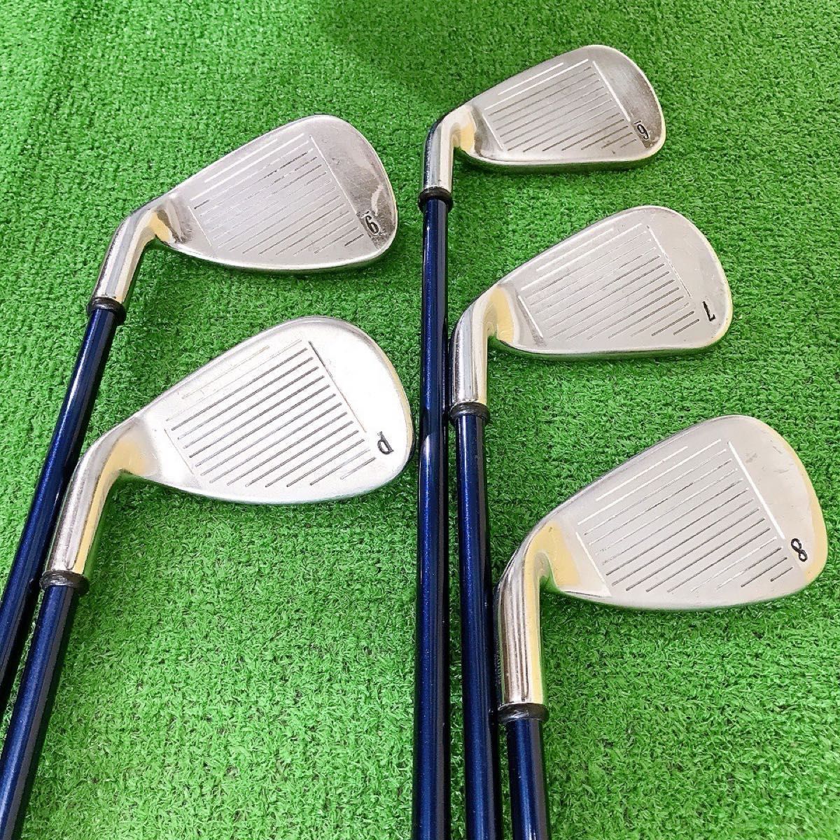 チ59☆キャロウェイ X-22 5本アイアンセット SR X CallawayX