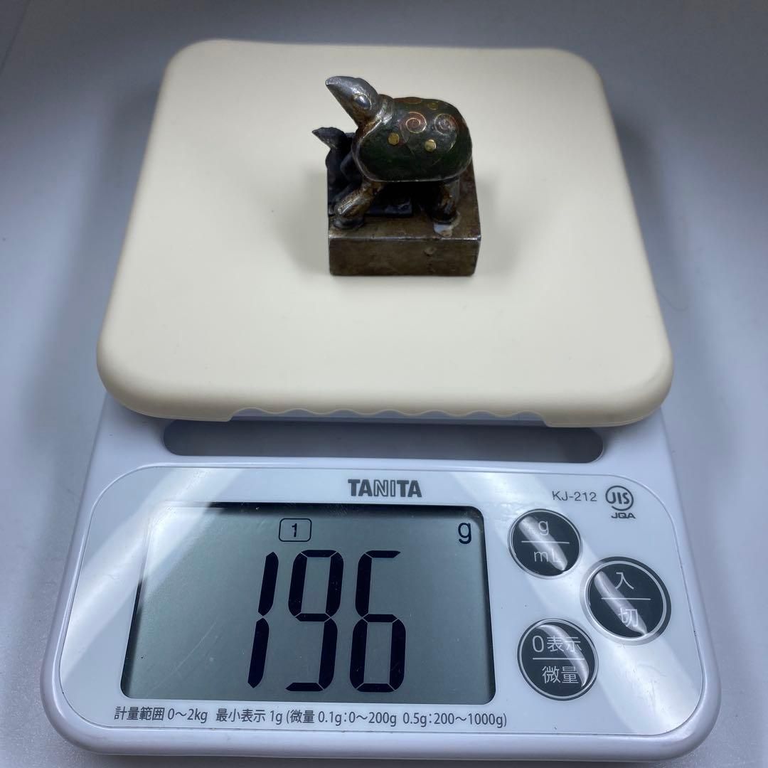 銅印196g高さ4.5㎝トコオ東な7-0209
