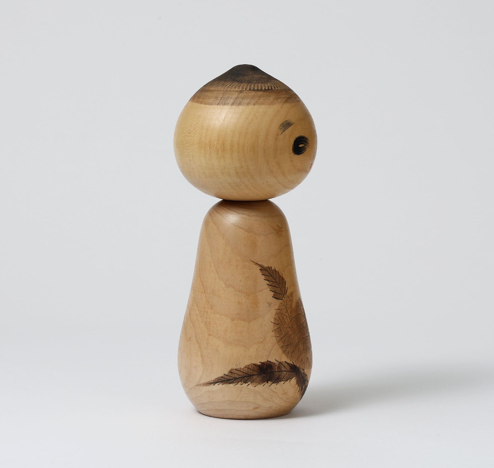 創作こけし 渡辺正雄（1917ｰ2007） くりぐり 高さ19.5cm | KOKESHI