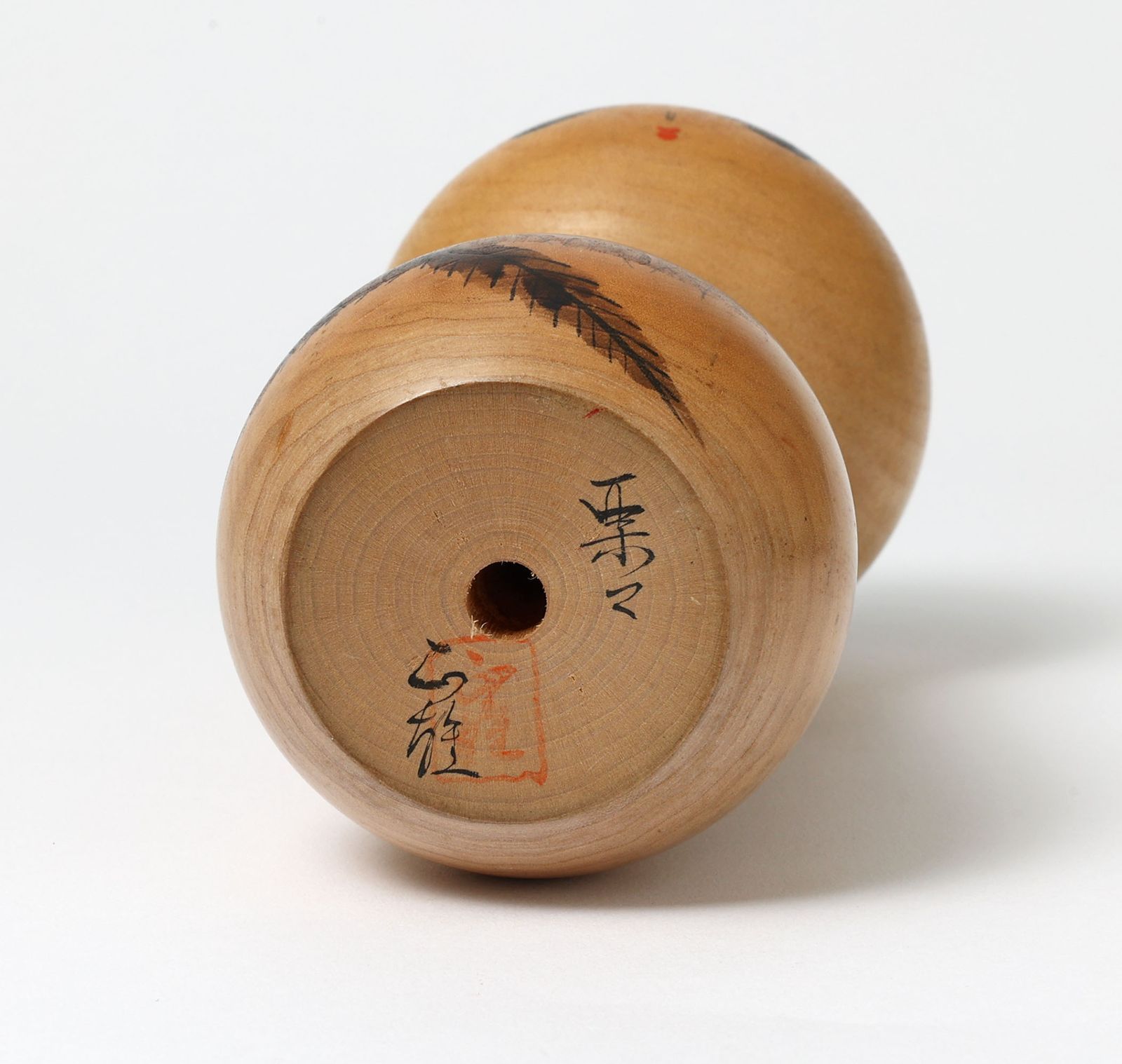 創作こけし 渡辺正雄（1917ｰ2007） くりぐり 高さ19.5cm | KOKESHI